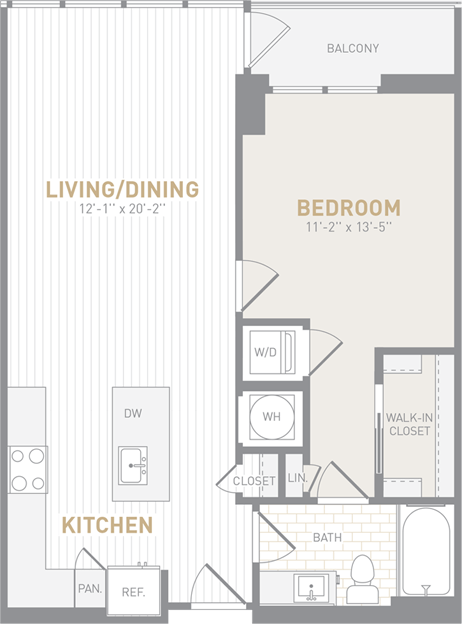 1 bedroom