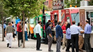 Local food trucks make grabbing a bite as easy as stepping up to the window.