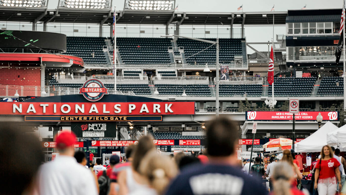 Catch a Nationals baseball game right around the corner. 