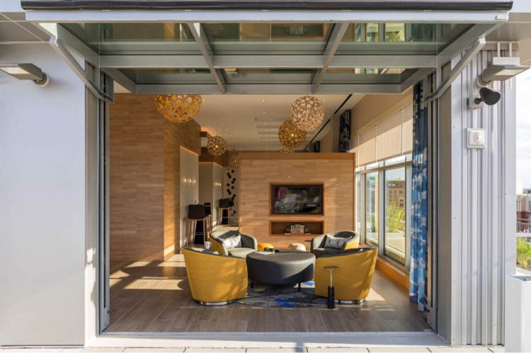 Rooftp Club Room