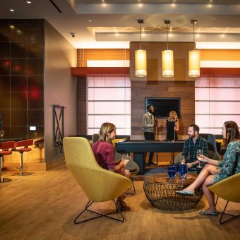 Our clubroom is the perfect spot to relax with friends.