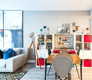 Opportunity for interesting spaces in your apartment home
